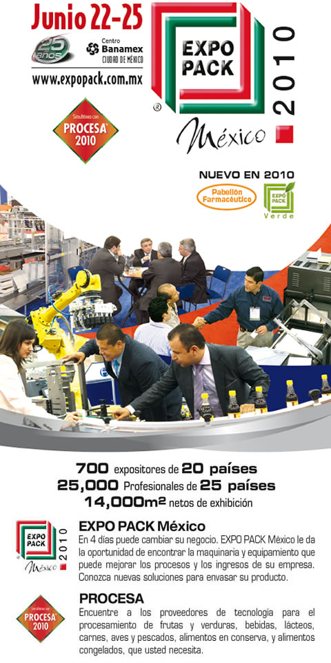 2010 第25屆墨西哥國際包裝工業展